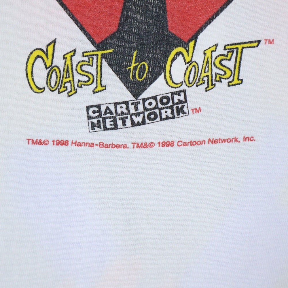 VINTAGE(ヴィンテージ) 90S VINTAGE SPACE GHOST ヴィンテージ スペースゴースト プリント 半袖Tシャツ カットソー ホワイト