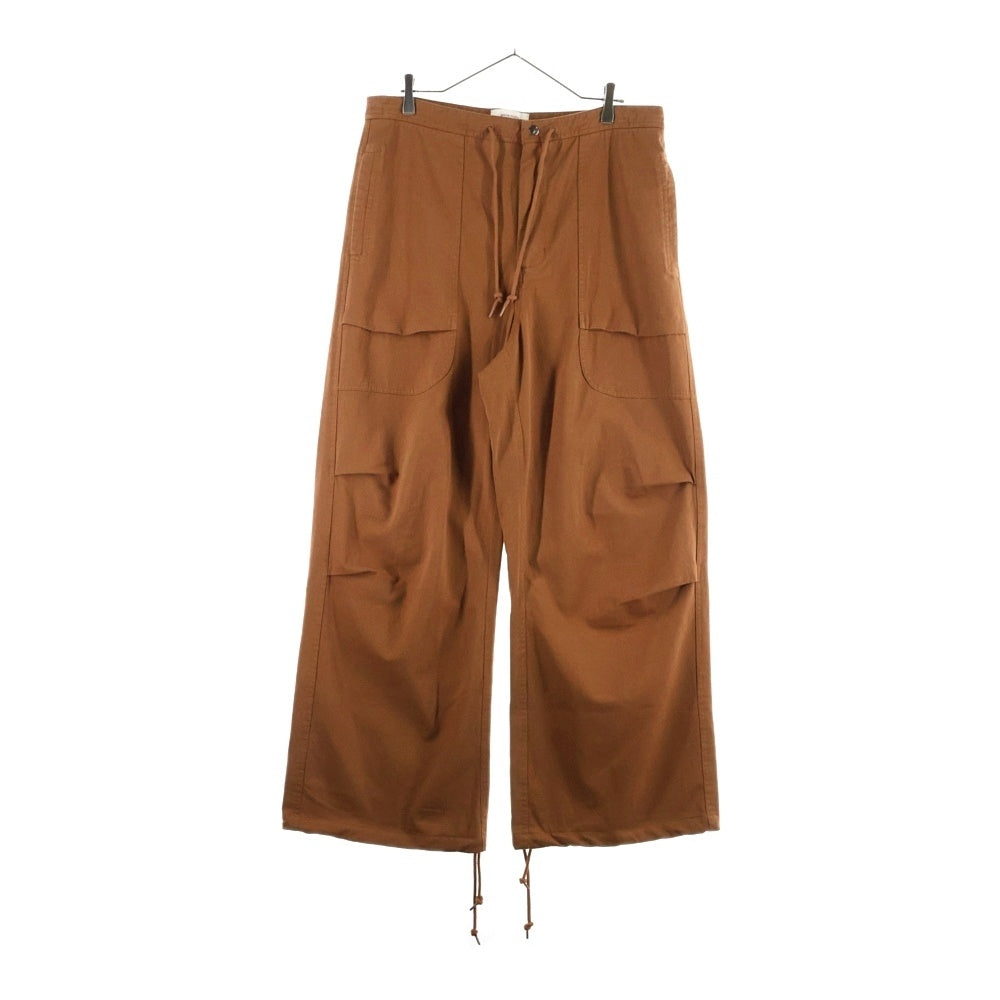 entire studios(エンタイア スタジオ) 25SS BARREN CARGO バラン カーゴ パンツ ブラウン ESU-S25-3021-CO