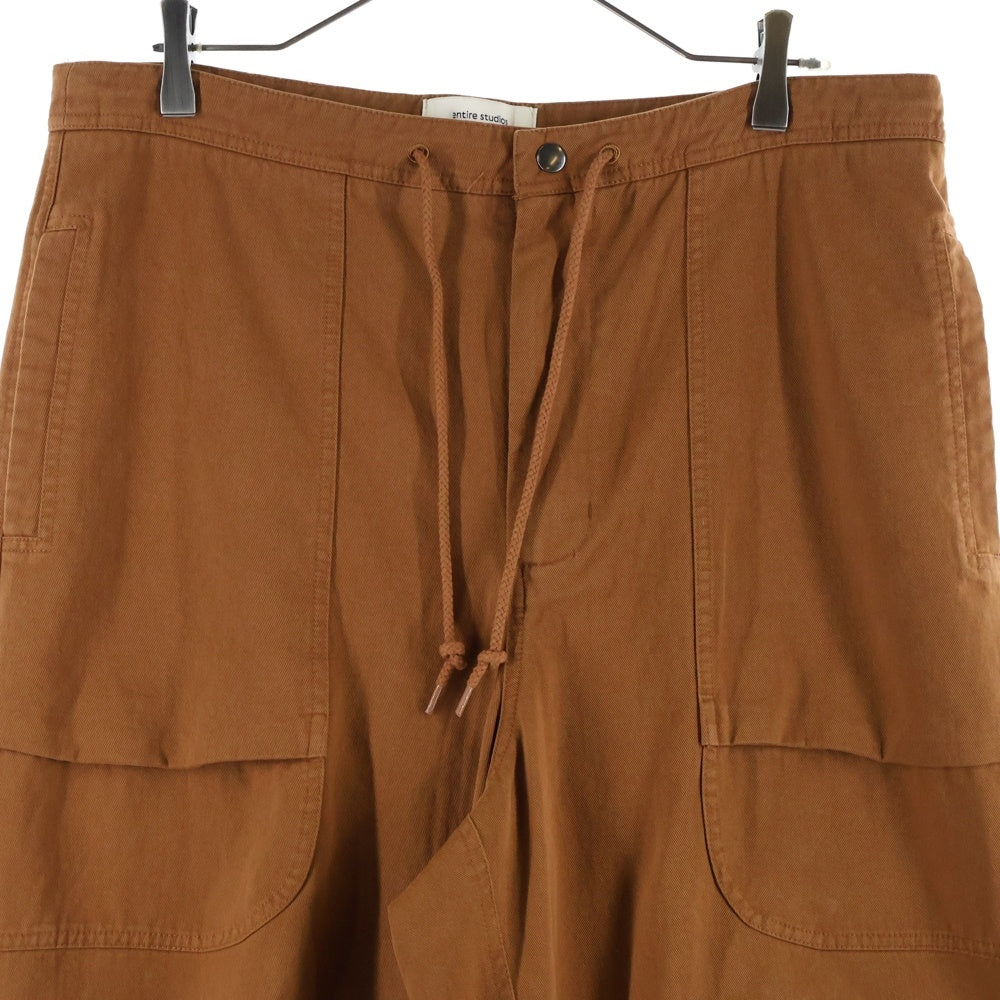 entire studios(エンタイア スタジオ) 25SS BARREN CARGO バラン カーゴ パンツ ブラウン ESU-S25-3021-CO