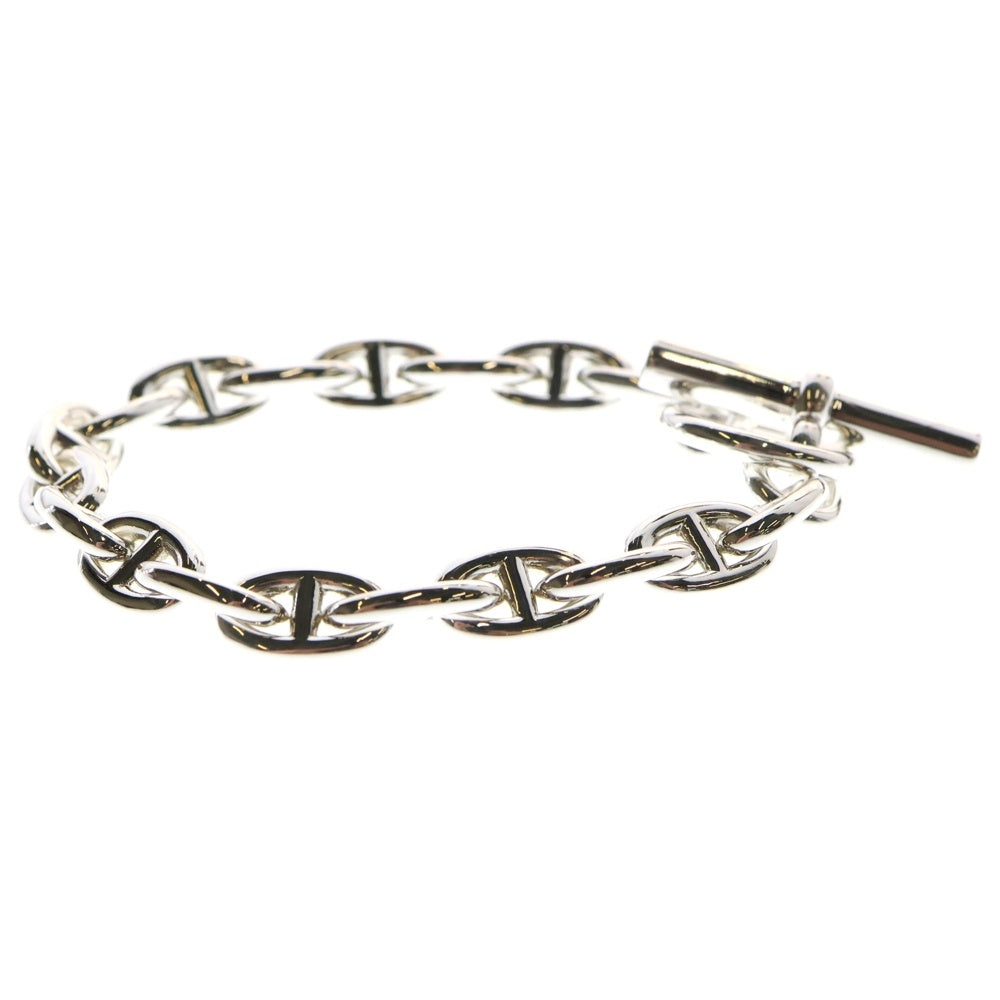 HERMES(エルメス) Chaine d'Ancre PM シェーヌダンクル 19コマ チェーンブレスレット シルバー