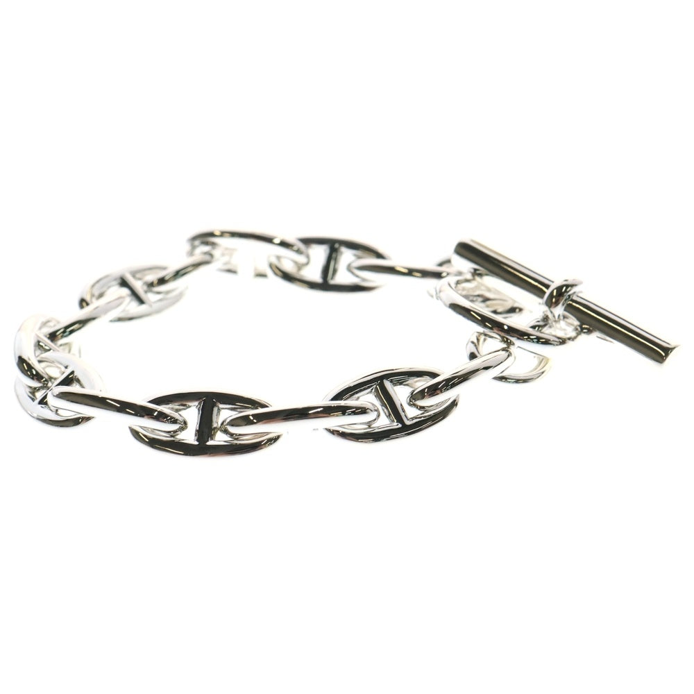 HERMES(エルメス) Chaine d'Ancre GM シェーヌダンクル 14コマ チェーンブレスレット シルバー