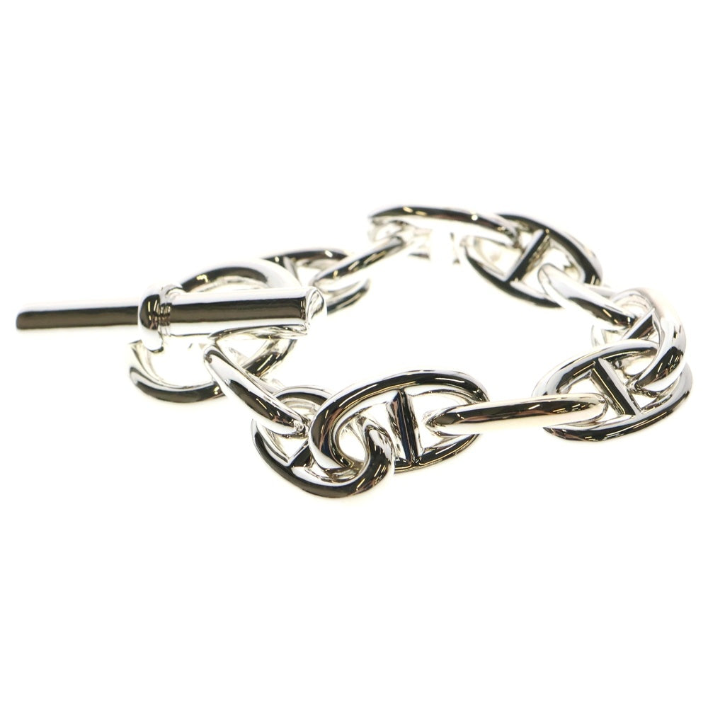 HERMES(エルメス) Chaine d'Ancre TGM シェーヌダンクル 11コマ チェーンブレスレット シルバー