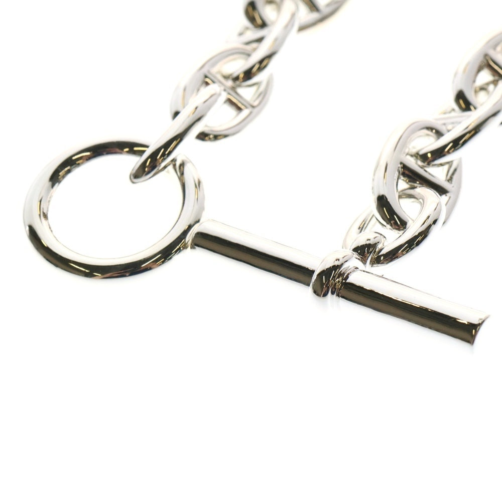 HERMES(エルメス) Chaine d'Ancre TGM シェーヌダンクル 11コマ チェーンブレスレット シルバー