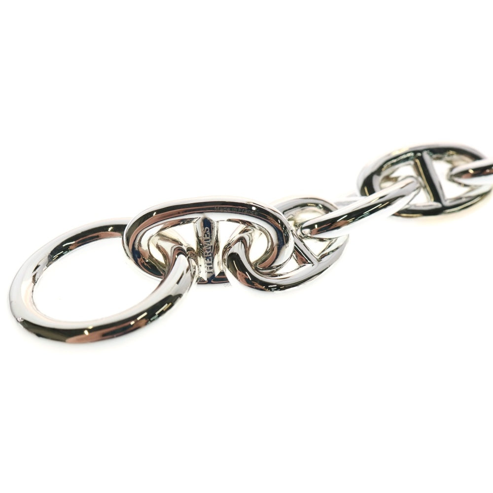 HERMES(エルメス) Chaine d'Ancre TGM シェーヌダンクル 11コマ チェーンブレスレット シルバー