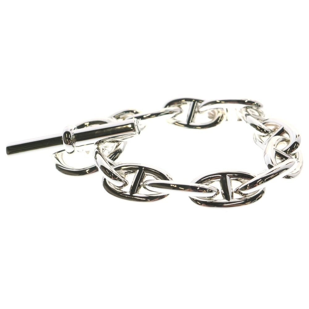 HERMES(エルメス) Chaine d'Ancre TGM シェーヌダンクル 12コマ チェーンブレスレット シルバー