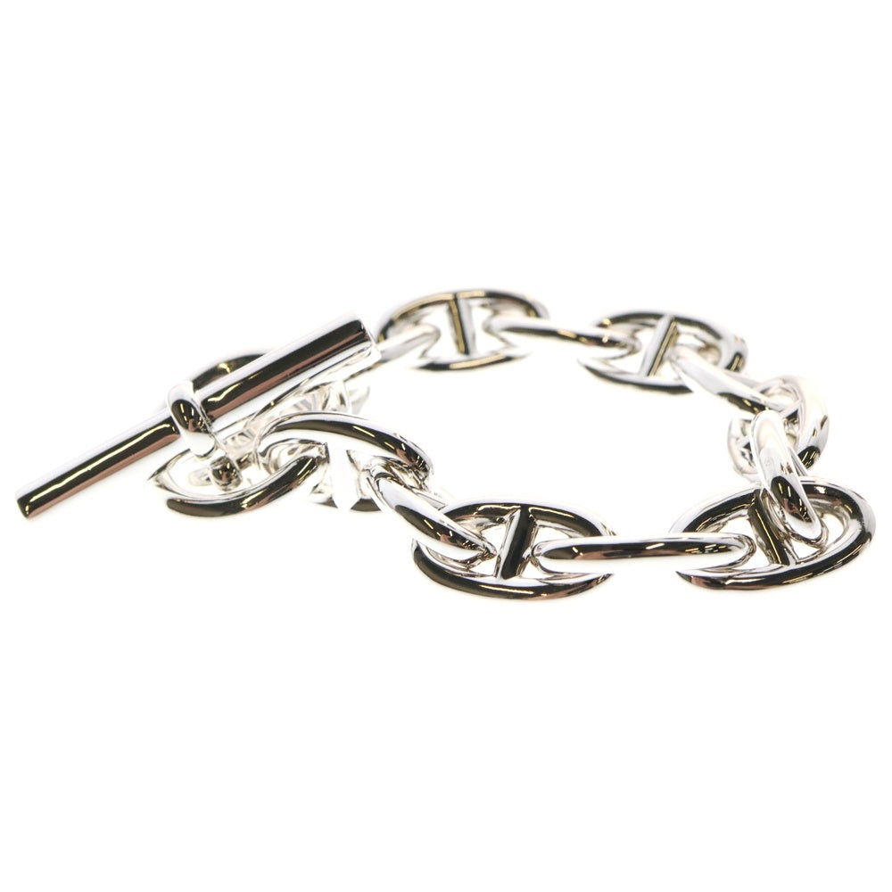 HERMES(エルメス) Chaine d'Ancre TGM シェーヌダンクル 13コマ チェーンブレスレット シルバー