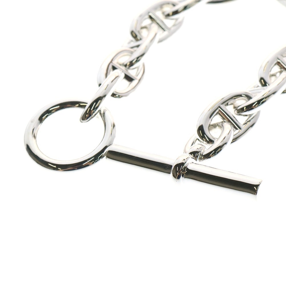 HERMES(エルメス) Chaine d'Ancre TGM シェーヌダンクル 13コマ チェーンブレスレット シルバー