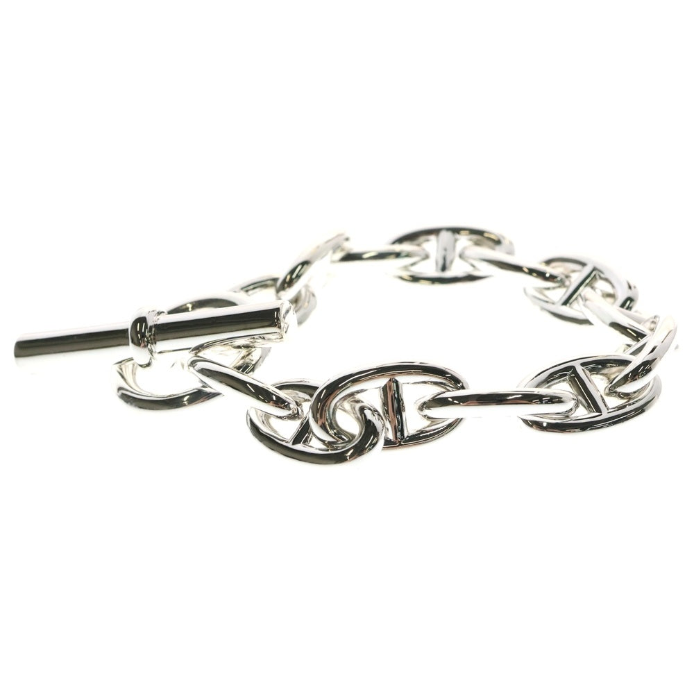 HERMES(エルメス) Chaine d'Ancre TGM シェーヌダンクル 13コマ チェーンブレスレット シルバー