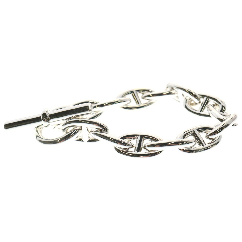 HERMES(エルメス) Chaine d'Ancre TGM シェーヌダンクル 13コマ チェーンブレスレット シルバー