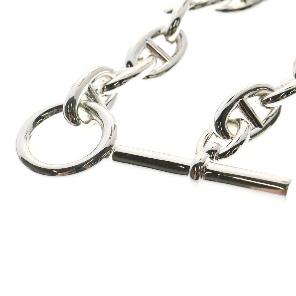 HERMES(エルメス) Chaine d'Ancre TGM シェーヌダンクル 13コマ チェーンブレスレット シルバー