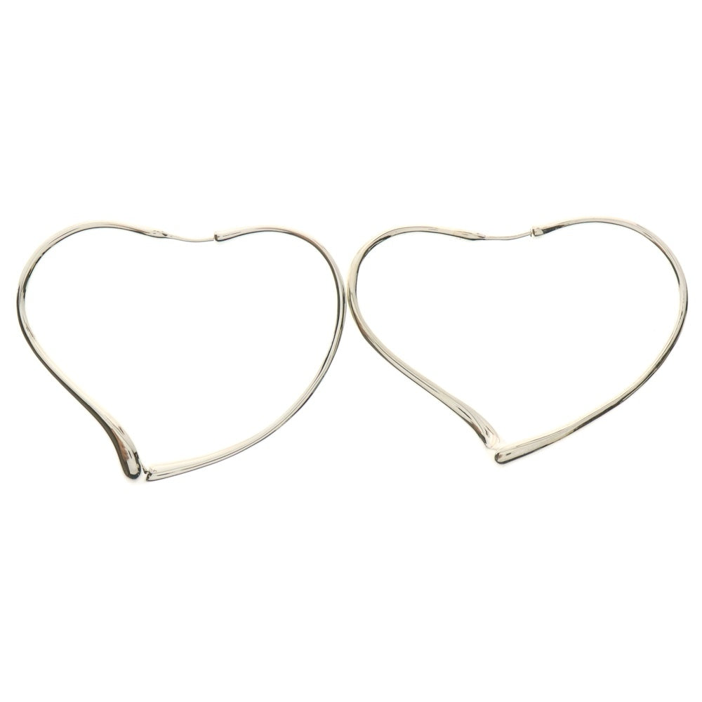 TIFFANY&Co(ティファニー) Elsa OH Hoop エルサ ペレッティ オープン ハート フープ ピアス シルバー