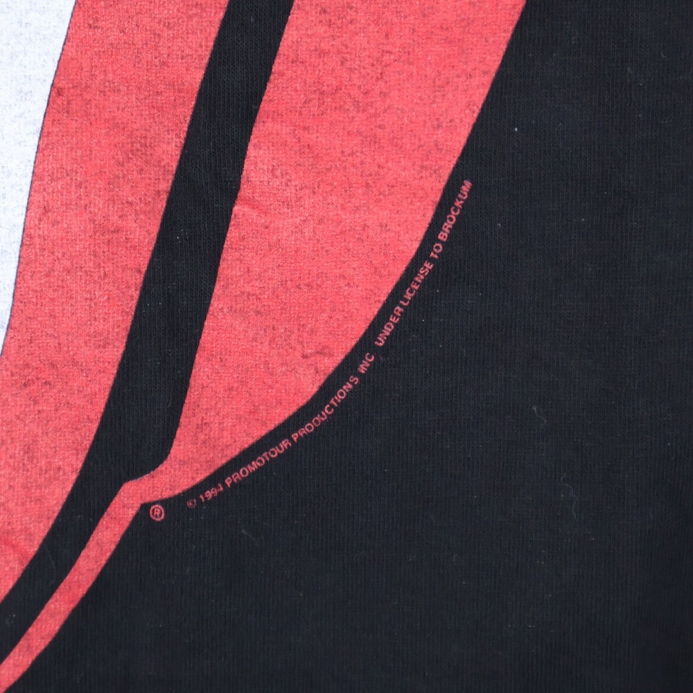 VINTAGE(ヴィンテージ) 90s VINTAGE ROLLING STONES 1994 VOODOO LOUNGE WORLD TOUR ローリングストーンズ ヴードゥー ラウンジ ワールドツアー クルーネック 半袖Tシャツ