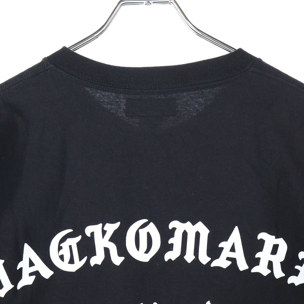 WACKO MARIA(ワコマリア) ×舐達麻 HIGHTIMES CREW NECK T-SHIRT ハイ タイムズ クルーネック カットソー 半袖Tシャツ ブラック