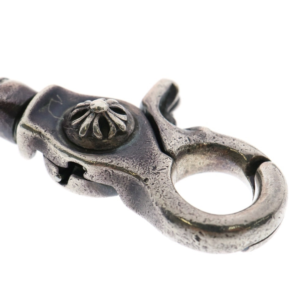 CHROME HEARTS(クロムハーツ) CLASSIC SHORT-S/ 1クリップショートクラシック ウォレットチェーン シルバー BCA067