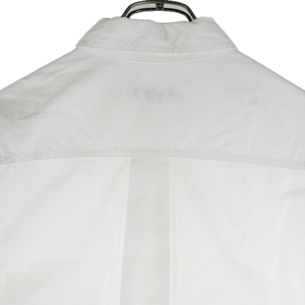 Yohji Yamamoto POUR HOMME(ヨウジヤマモト プールオム) 20SS ダブルポケット ロングスリーブ 長袖シャツ ホワイト HN-B01-001