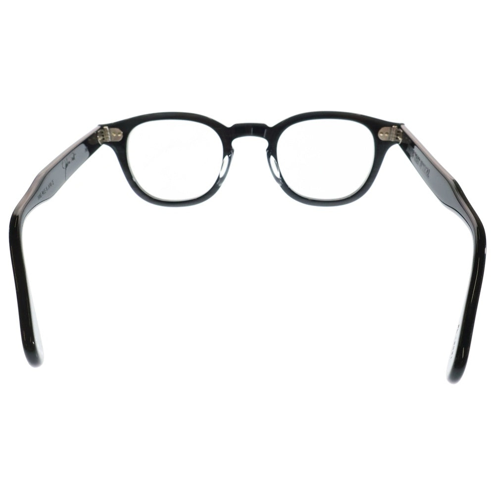 JULIUS TART OPTICAL(ジュリアス タートオプティカル) AR 46/24 BLACK WOOD 日本製 ボスリントン ブラックウッド サングラス メガネ 眼鏡 ブラック