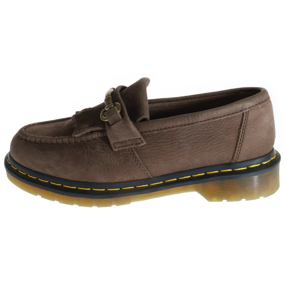 Dr.Martens(ドクターマーチン) ADRIAN SNAFFLE エイドリアン スナッフル スウェード タッセルローファー ブラウン 31588201