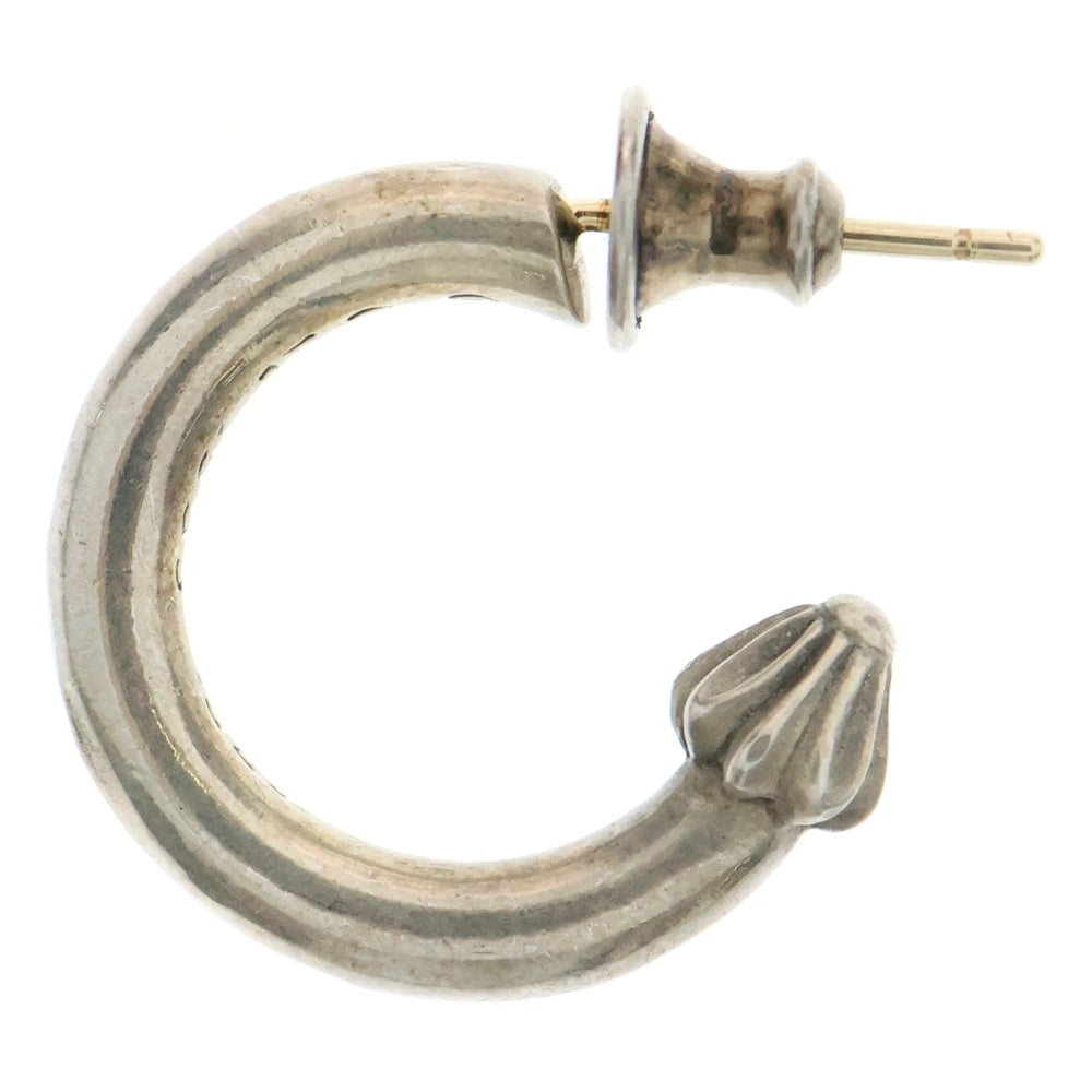 CHROME HEARTS(クロムハーツ) HOOP PLAIN プレーン フープピアス シルバー BCA101
