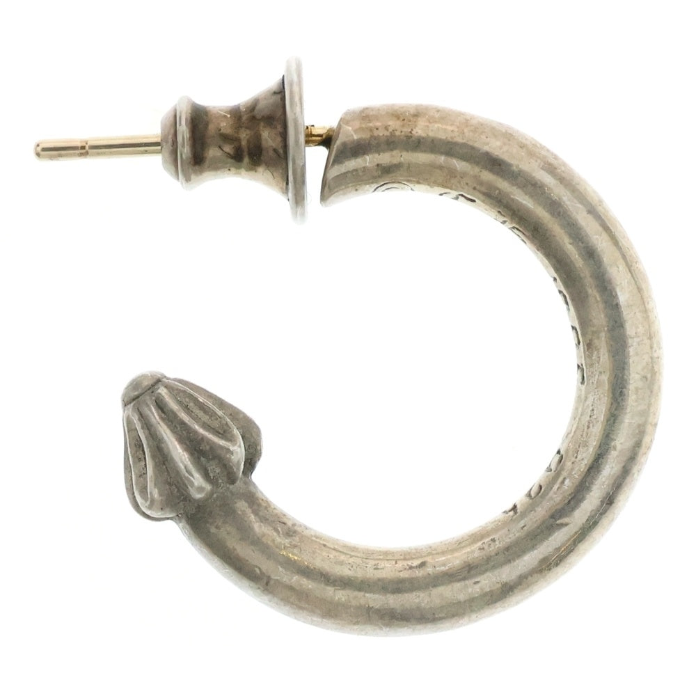 CHROME HEARTS(クロムハーツ) HOOP PLAIN プレーン フープピアス シルバー BCA101