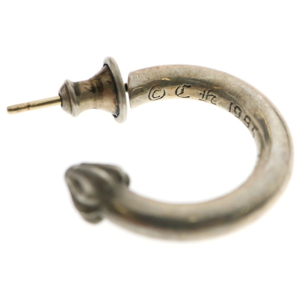 CHROME HEARTS(クロムハーツ) HOOP PLAIN プレーン フープピアス シルバー BCA101