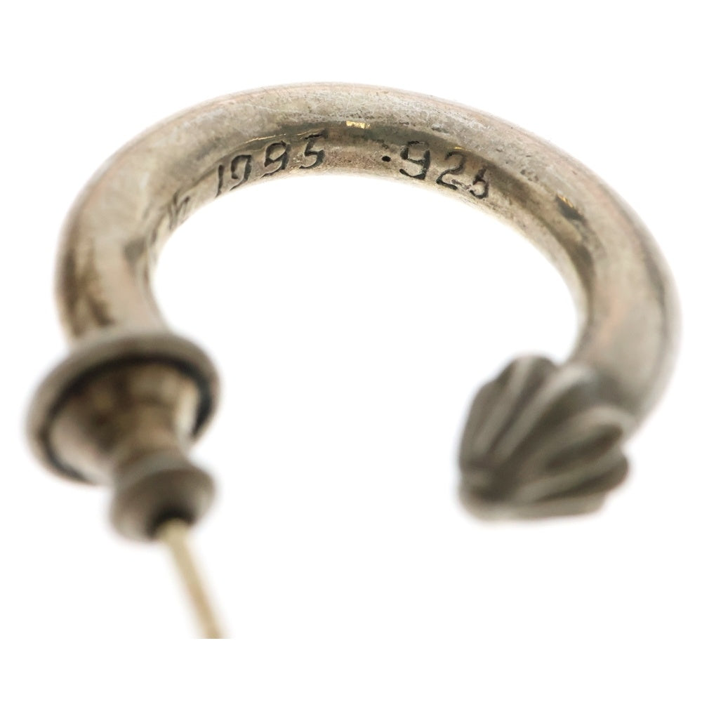CHROME HEARTS(クロムハーツ) HOOP PLAIN プレーン フープピアス シルバー BCA101
