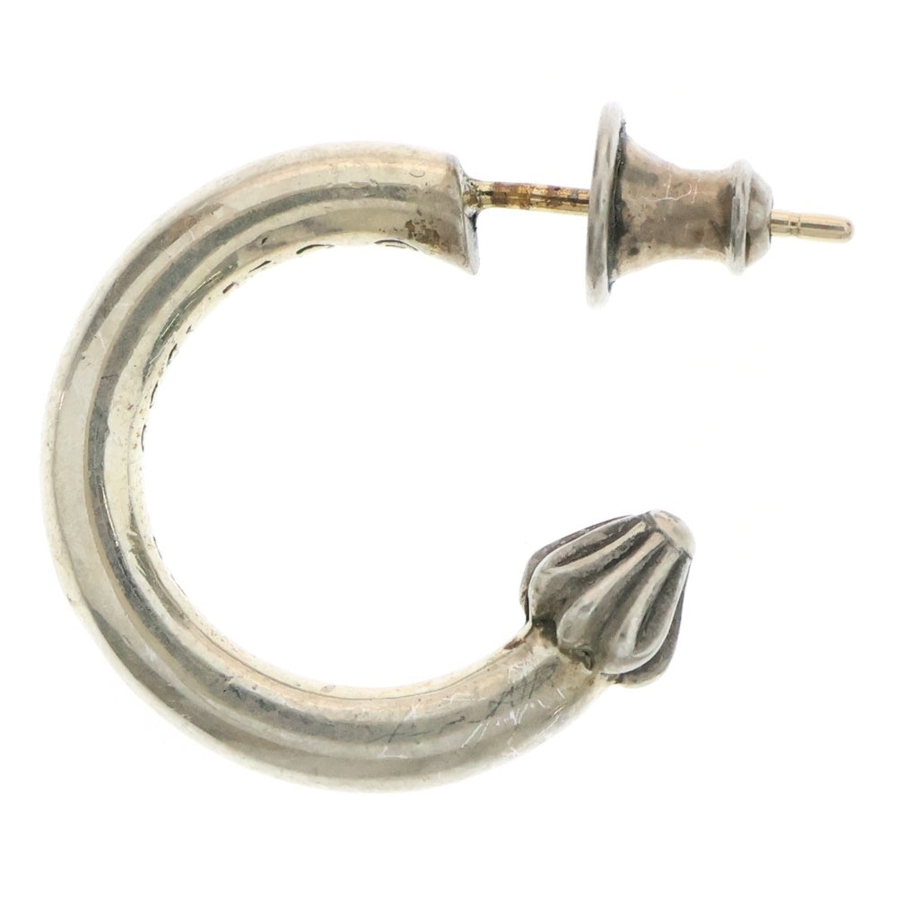 CHROME HEARTS(クロムハーツ) HOOP PLAIN プレーン フープピアス シルバー BCA101