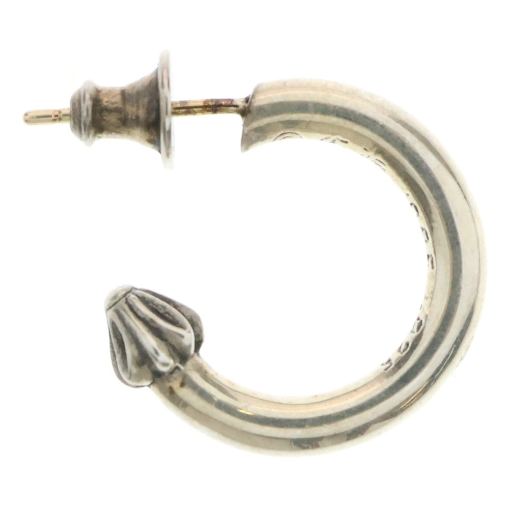 CHROME HEARTS(クロムハーツ) HOOP PLAIN プレーン フープピアス シルバー BCA101