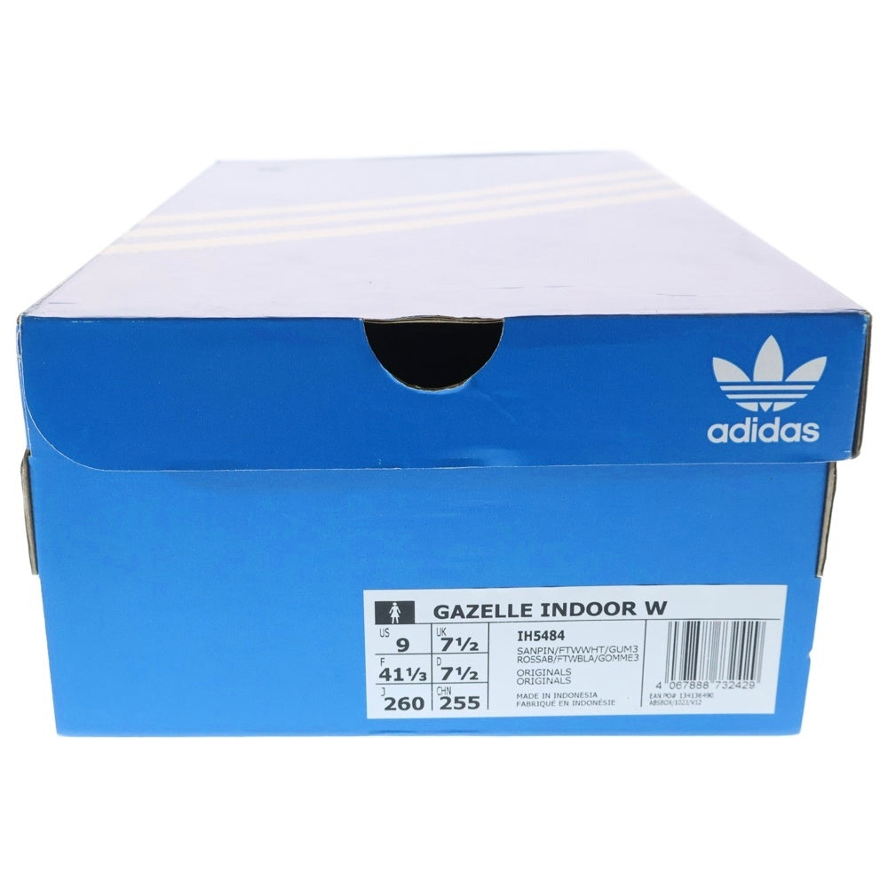 adidas Originals(アディダスオリジナルス) GAZELLE INDOOR W ガゼル インドア スエード ローカットスニーカー ピンク US9/26.0cm IH5484