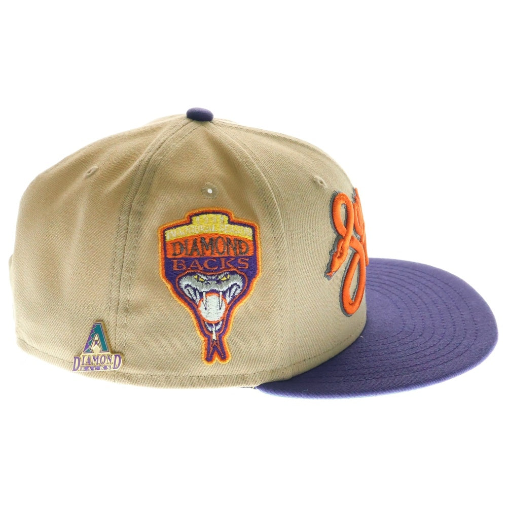 NEW ERA(ニューエラ) ARIZONA DIAMONDBACKS キャップ ブラウン/パープル