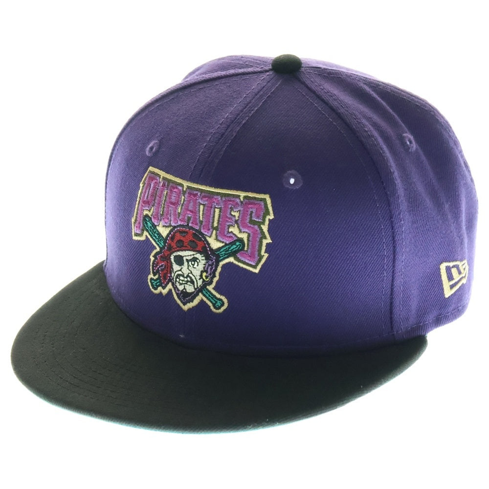NEW ERA(ニューエラ) PIRATES キャップ ブラック/パープル
