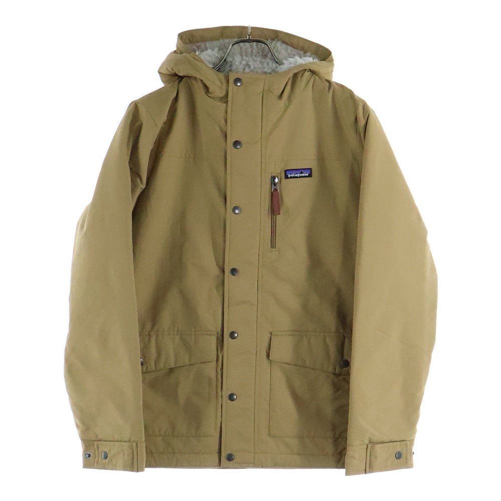 PATAGONIA(パタゴニア) 23AW BOYS INFURNO JACKET ボーイズ インファーノジャケット 内ボア フーデッドコート ブラウン 68460