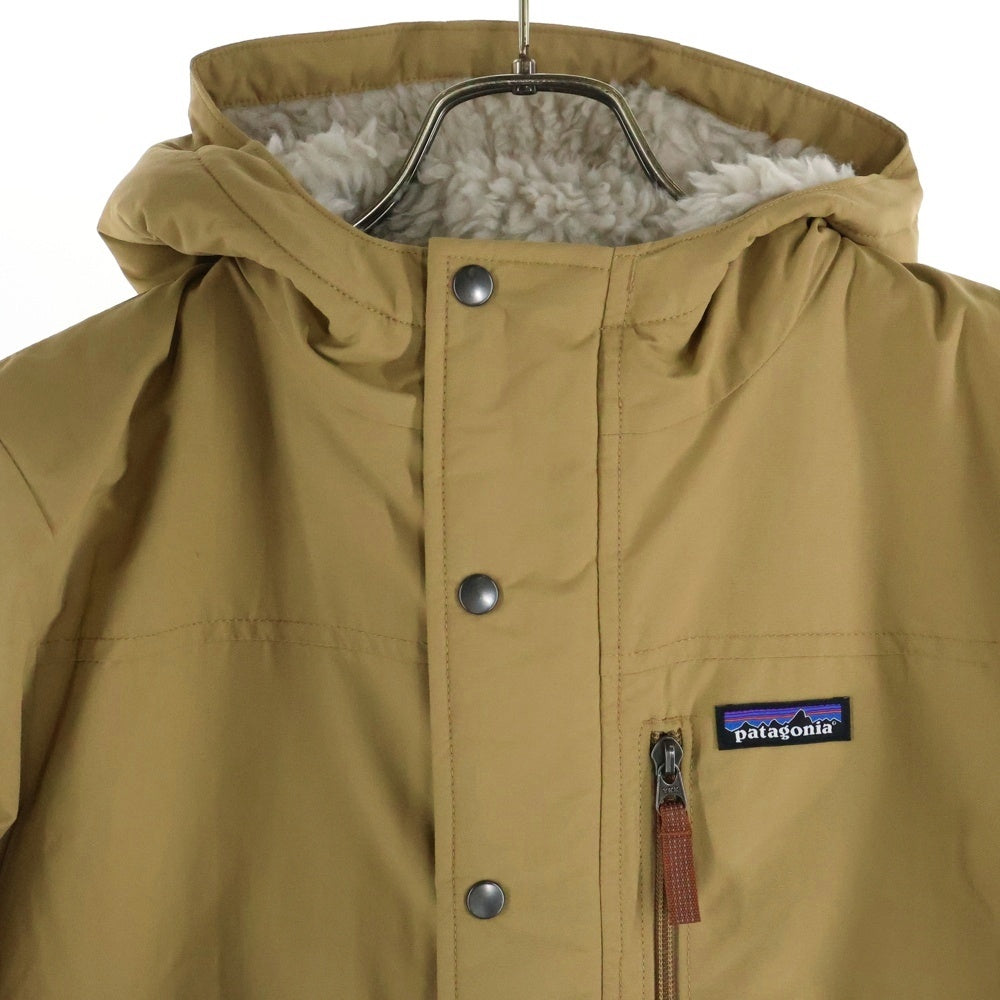 PATAGONIA(パタゴニア) 23AW BOYS INFURNO JACKET ボーイズ インファーノジャケット 内ボア フーデッドコート ブラウン 68460