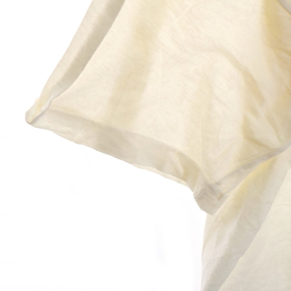 NO BRAND(ノーブランド) PROFONDO ROSSO ムービープリント 半袖Tシャツ ホワイト