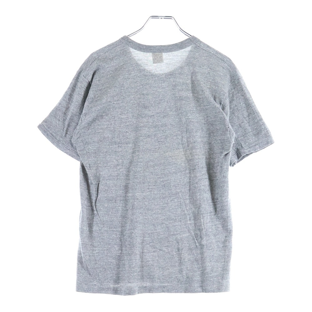 VINTAGE(ヴィンテージ) 80S SPORTWEAR USA製 霜降り プリント 半袖Tシャツ グレー