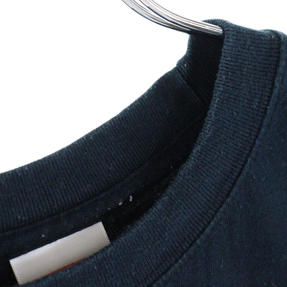 NO BRAND(ノーブランド) MACHETE フェイスプリント 半袖Tシャツ ネイビー