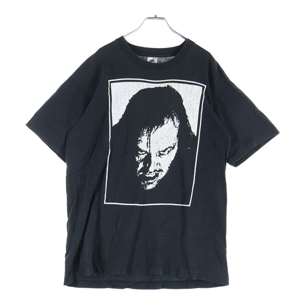 VINTAGE(ヴィンテージ) 90S VINTAGE THE SHINING FRUIT OF THE LOOM ヴィンテージ USA製 裾シングル シャイニング ジャックニコルソン ムービープリント 半袖Tシャツ ブラック