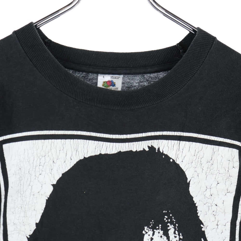 VINTAGE(ヴィンテージ) 90S VINTAGE THE SHINING FRUIT OF THE LOOM ヴィンテージ USA製 裾シングル シャイニング ジャックニコルソン ムービープリント 半袖Tシャツ ブラック