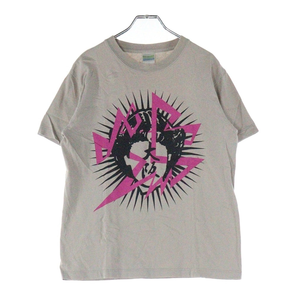 NO BRAND(ノーブランド) バクト 大阪 両面プリント 半袖Tシャツ ベージュ