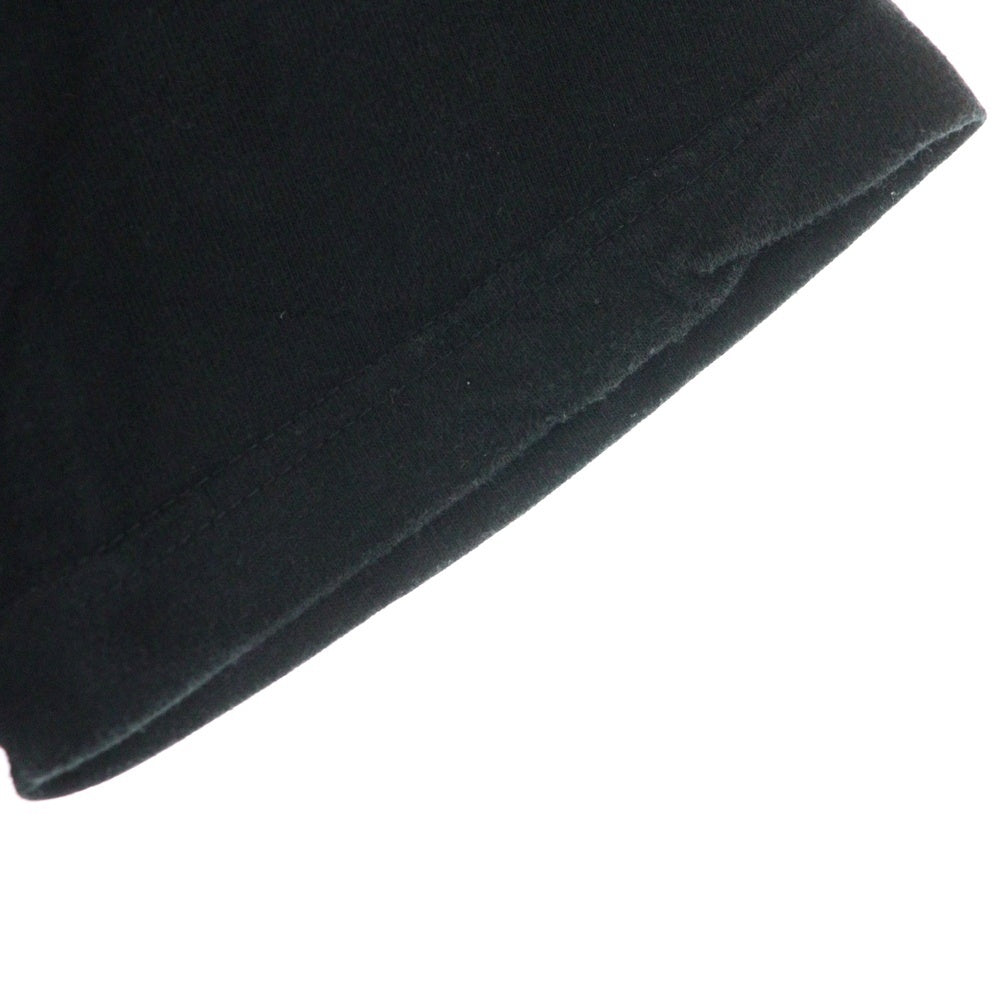 NO BRAND(ノーブランド) 撃鉄 GEKITETSU 両面プリント 半袖Tシャツ ブラック