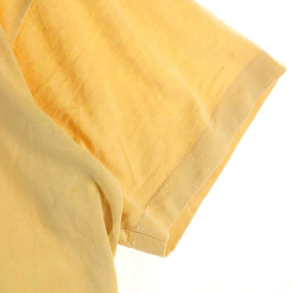 VINTAGE(ヴィンテージ) 90S CONFIDENCE THE ULTIMATE COSMETIC 裾シングル USA製 半袖Tシャツ イエロー