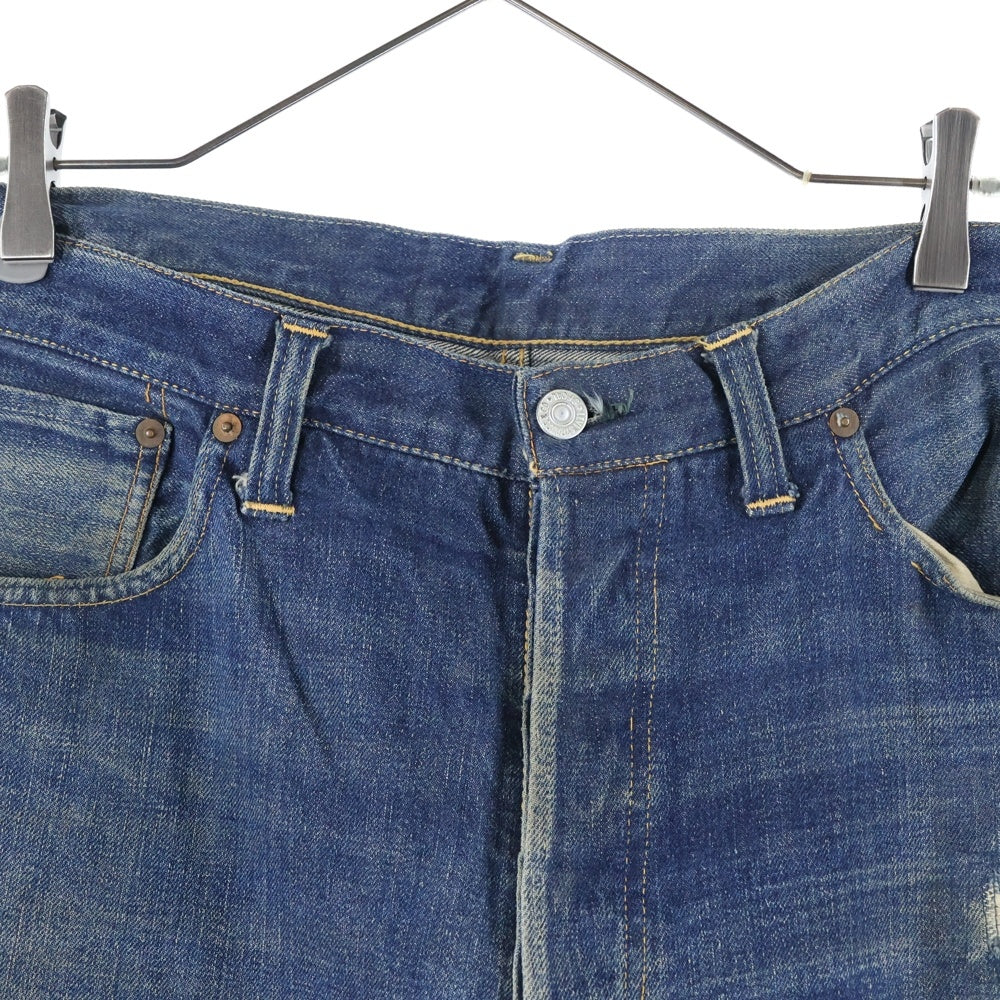 Levi's(リーバイス) 50S VINTAGE 501XX 53MODEL ヴィンテージ 両面タブ BIG‐E ボタン裏無刻印 均等V センターセット デニムパンツ インディゴ