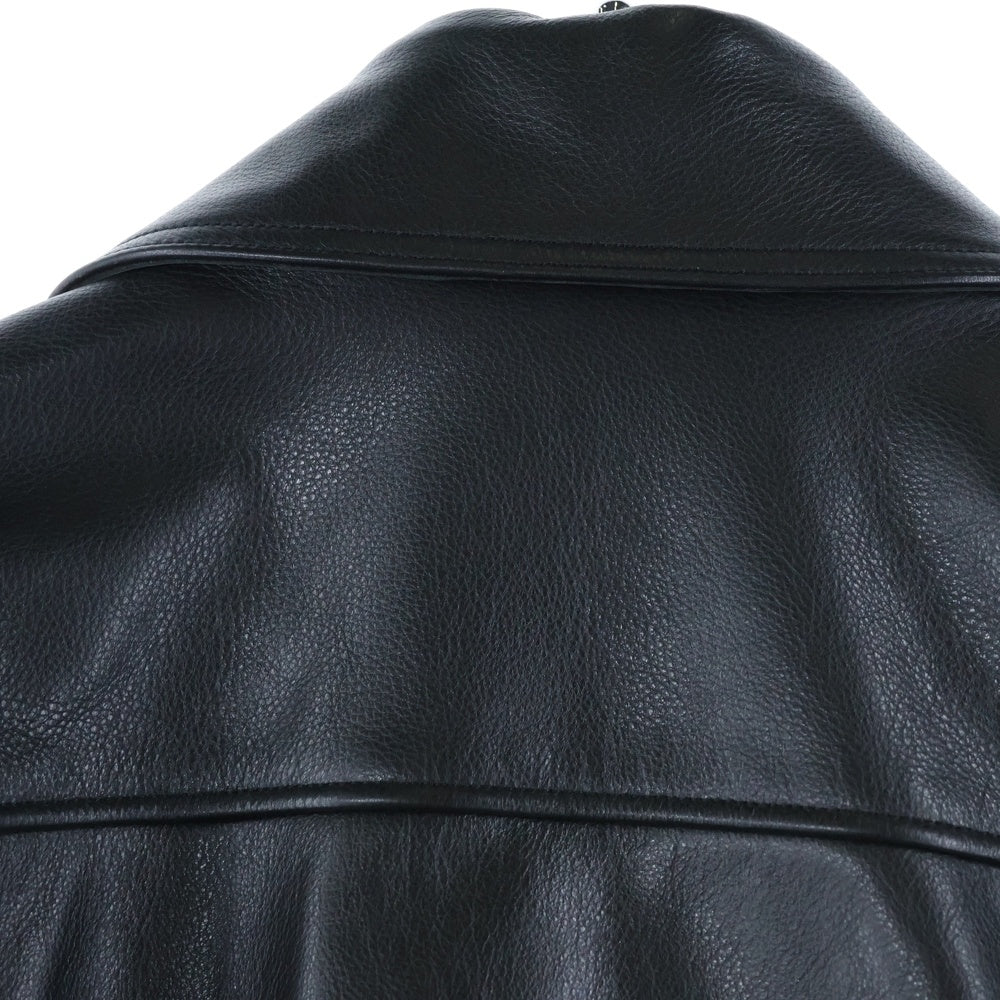 Acne Studios(アクネ ストゥディオズ) LAZLO LEATHER JACKET ラズロ レザージャケット ブラック FN-MN-LEAT000068