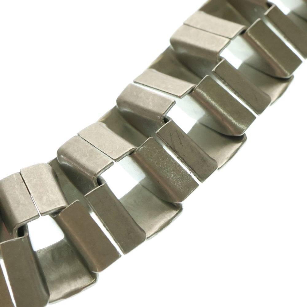 HERON PRESTON(ヘロンプレストン) CUBIC NECKLACE ネックレス シルバー/オレンジ