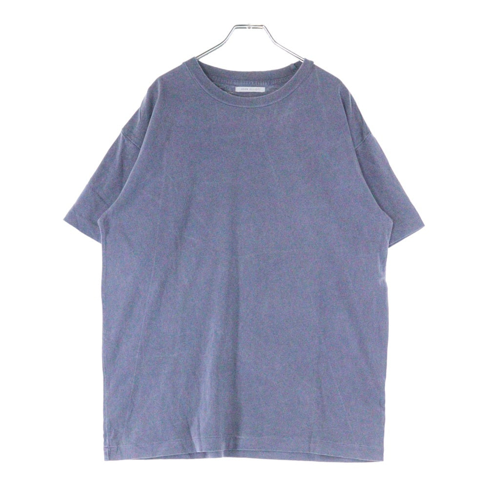JOHN ELLIOTT(ジョンエリオット) ガーメントダイ クルーネック 半袖Tシャツ ネイビー