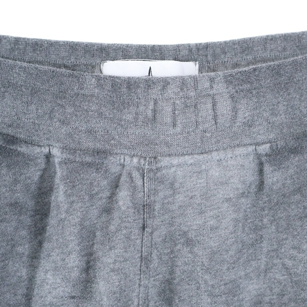 STONE ISLAND(ストーンアイランド) PATCH LOGO FLEECE SHORTS パッチロゴ ガーメントダイ フリースショーツ グレー 741563690