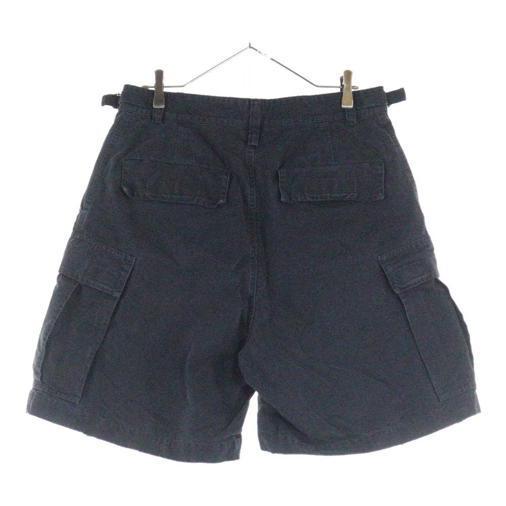 BALENCIAGA(バレンシアガ) 23SS LARGE CARGO SHORTS デストロイ ラージカーゴショーツ パンツ ブラック 746516