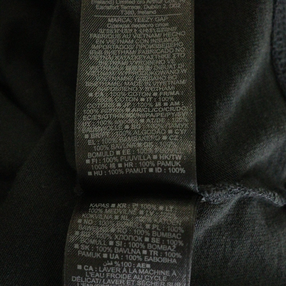 YEEZY GAP(イージーギャップ) DOVE L/S TEE ダブ 長袖Tシャツ カットソー ブラック