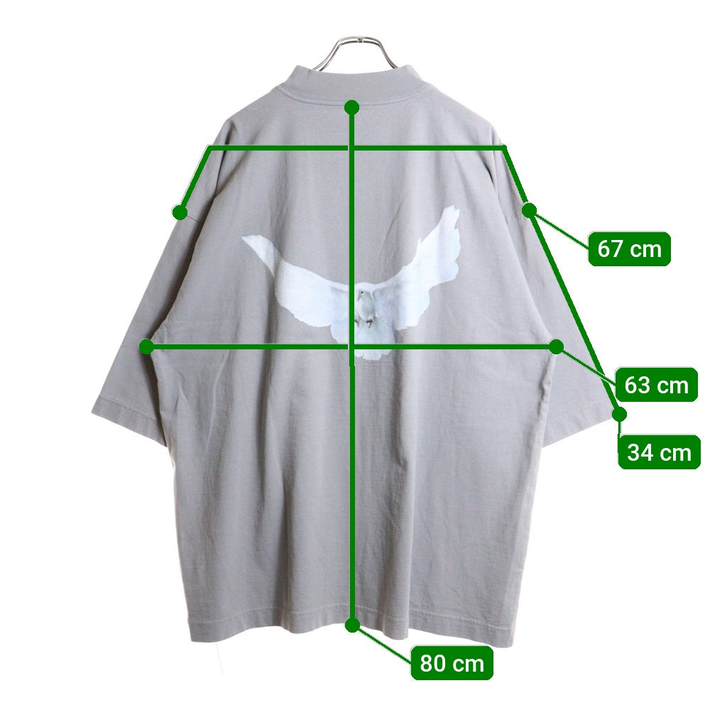 YEEZY GAP(イージーギャップ) DOVE S/S TEE ダブ 半袖Tシャツ カットソー グレー