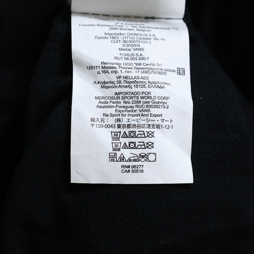 VANS(ヴァンズ) VAULT 長袖Tシャツ カットソー ブラック