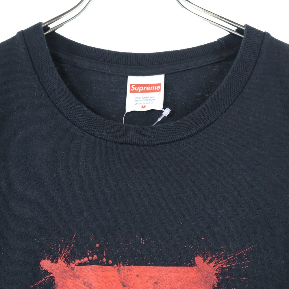SUPREME(シュプリーム) 22SS Ralph Steadman Box Logo Tee ラルフステッドマン ボックスロゴ プリントTシャツ 半袖カットソー ブラック/レッド
